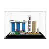 Picture of Acrylic Display Case for LEGO 21057 Architecture Singapore Figure Storage Box Dust Proof Glue Free