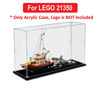 Picture of Acrylic Display Case for LEGO 21350 Ideas Jaws Figure Storage Box Dust Proof Glue Free