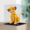 Picture of Acrylic Display Case for LEGO 43247 Disney Young Simba The Lion King Figure Storage Box Dust Proof Glue Free