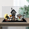 Picture of Acrylic Display Case for LEGO 21351 Disney Tim Burton's The Nightmare Before Christmas Figure Storage Box Dust Proof Glue Free