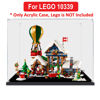 Picture of Acrylic Display Case for LEGO 10339 Icons Santa’s Post Office Figure Storage Box Dust Proof Glue Free