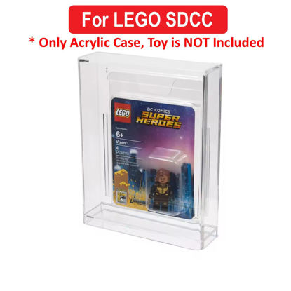 Picture of Acrylic Display Storage Case for LEGO SDCC San Diego Comic Con Clamshell Minifig