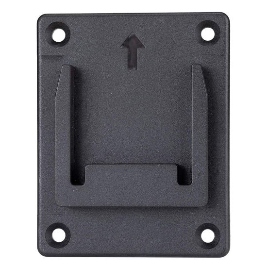 Picture of Power Tool Holder Wall Mount for  makita Bosch  Battery Bracket Screws included Black