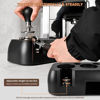 Picture of Coffee Tamper Stand and Portafilter Holder Station for Cafe Home Black 51-58mm