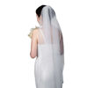 Picture of Bridal beaded veil for a wedding bachelorette party European and American