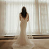 Picture of A lenth bridal veil with Pearl for Euro-american style