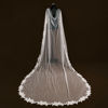 Picture of Pearl & Lace Wedding Shawl Cloak 300x160CM Luxury Euro-American Style Wedding