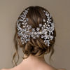 Picture of Exquisite Rhinestone Wedding Headwear Handmade Accessory 21x13CM Lux