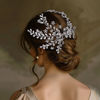 Picture of Exquisite Rhinestone Wedding Headwear Handmade Accessory 21x13CM Lux