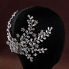 Picture of Exquisite Rhinestone Wedding Headwear Handmade Accessory 21x13CM Lux