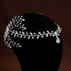 Picture of Elegant Tassel Wedding Headwear Rhinestone Comb Vintage Style 40x10CM