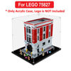 Picture of Acrylic Display Case for LEGO 75827 Ghostbusters Firehouse Headquarters Figure Storage Box Dust Proof Glue Free