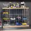 Picture of Acrylic Display Case for LEGO 75892 Speed Champion Compatible 12 Slots Wall Mount Dust Proof Glue Free