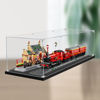 Picture of Acrylic Display Case for LEGO 76423 Harry Potter Hogwarts Express & Hogsmeade Station Figure Storage Box Dust Proof Glue Free