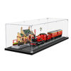 Picture of Acrylic Display Case for LEGO 76423 Harry Potter Hogwarts Express & Hogsmeade Station Figure Storage Box Dust Proof Glue Free