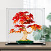 Picture of Acrylic Display Case for LEGO 10348 Icons Botanicals Japanese Red Maple Bonsai Tree Figure Storage Box Dust Proof Glue Free