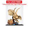 Picture of Acrylic Display Case for LEGO 76969 Jurassic World Dinosaur Fossils Triceratops Skull Figure Storage Box Dust Proof Glue Free