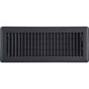 Picture of 20PACK 10cm x 30cm Black Metal Louvered Floor Vent Register