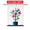 Picture of Acrylic Display Case for LEGO 10372 Botanicals Hibiscus Figure Storage Box Dust Proof Glue Free