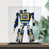 Picture of Acrylic Display Case for LEGO 10358 Icons Transformers Soundwave Figure Storage Box Dust Proof Glue Free