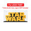 Picture of Acrylic Display Case for LEGO 75407 Star Wars Brick-Built Star Wars Logo Figure Storage Box Dust Proof Glue Free