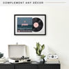 Picture of Vinyl Record Display Frame Wall Mount Record Album Frame with Acylic Front