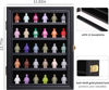 Picture of Small Minifigure Display Case Minifigure Wall Cabinet Showcase for Small Miniature Collectibles Mini Brands, with Acrylic Door Lockable