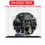 Picture of Acrylic Display Case for LEGO 75419 Star Wars Death Star Figure Storage Box Dust Proof Glue Free