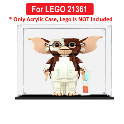 Picture of Acrylic Display Case for LEGO 21361 Ideas Gremlins™ Gizmo Figure Storage Box Dust Proof Glue Free