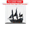 Picture of Acrylic Display Case for LEGO 10365 Icons Captain Jack Sparrow’s Pirate Ship Figure Storage Box Dust Proof Glue Free