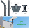 Picture of Adjustable Starlink Gen 3 Roof Mounting Kit Satellite Long Wall Mount Pipe Adapter