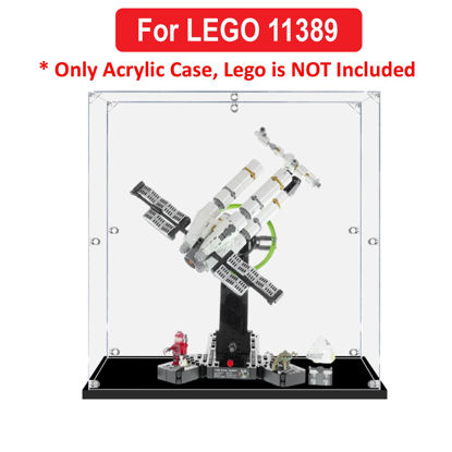 Picture of Acrylic Display Case for LEGO 11389 Icons Project Hail Mary Figure Storage Box Dust Proof Glue Free