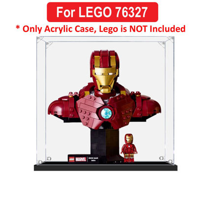 Picture of Acrylic Display Case for LEGO 76327 Marvel Super Heroes Ironman MK4 Bust