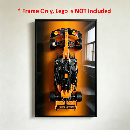 Picture of Wall Mount Display Frame for LEGO 42228 Technic McLaren MCL39 F1 Car