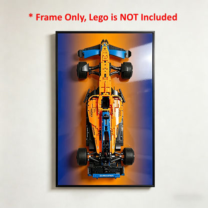 Picture of Wall Mount Display Frame for LEGO 42141 Technic McLaren Formula 1 Race Car F1