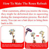 Picture of 12pcs Gold-Plated Foil Rose Artificial Flowers Wedding Decoration Faux Flowers Mix Colors