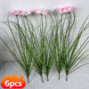 Picture of 6pcs Artificial Gerbera Daisy Flowers Nordic Style Home Decor For Home Garden Balcony Hotel Decoration