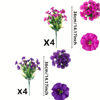 Picture of Artificial Eucalyptus Morning Glory Flowers for Outdoor Decoration