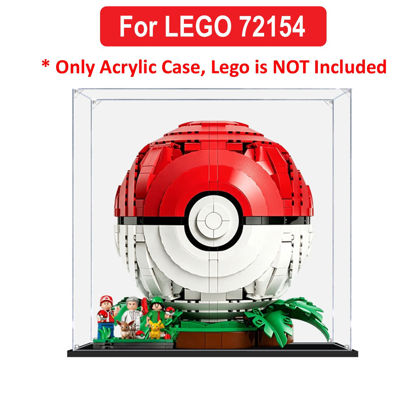 Picture of Acrylic Display Case for LEGO 72154 Pokemon Iconic Trainer Moments Poké Ball